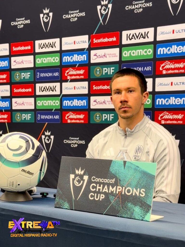 Alex Muyl de Nashville SC en la conferencia de prensa previa a la vuelta ante Inter Miami en la Concacaf Champions Cup 2026