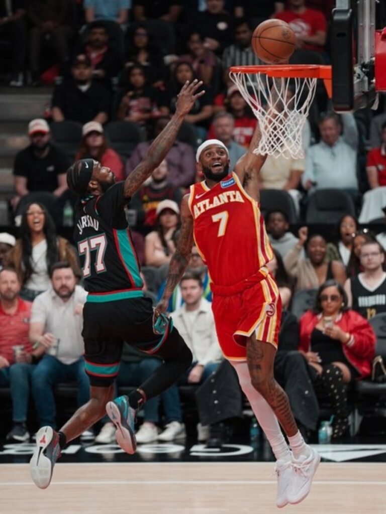 Nickeil Alexander-Walker y la ofensiva de Atlanta Hawks atacan la pintura de Memphis Grizzlies NBA