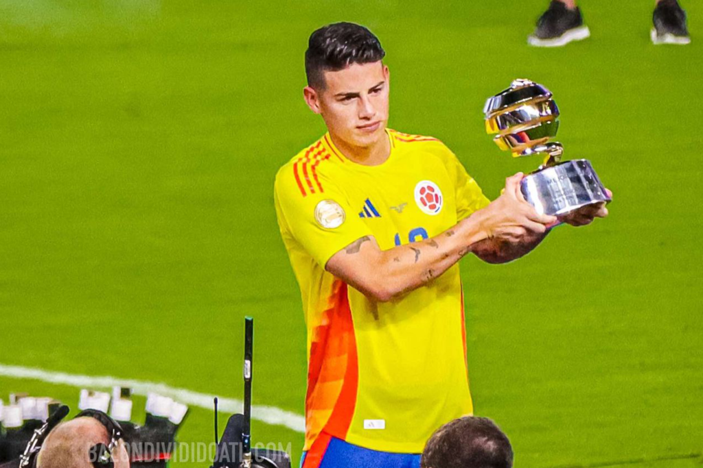 James Rodriguez MVP Copa America 2024