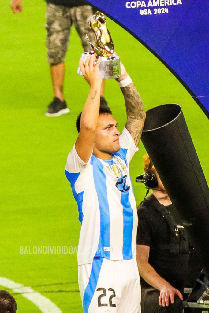 Lautaro Martinez Campeon de Goleo Copa America 2024