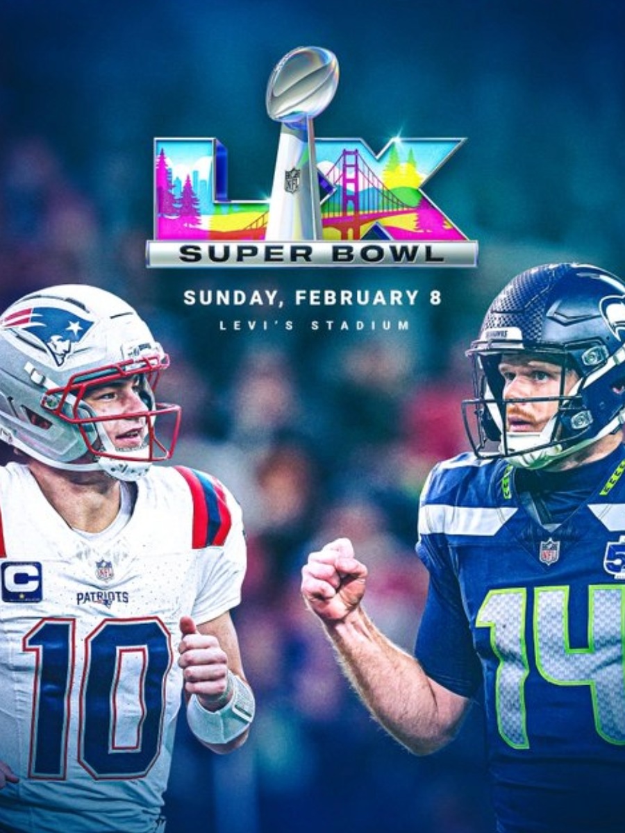 Comparativa de los quarterbacks de New England Patriots y Seattle Seahawks para el Super Bowl LX.