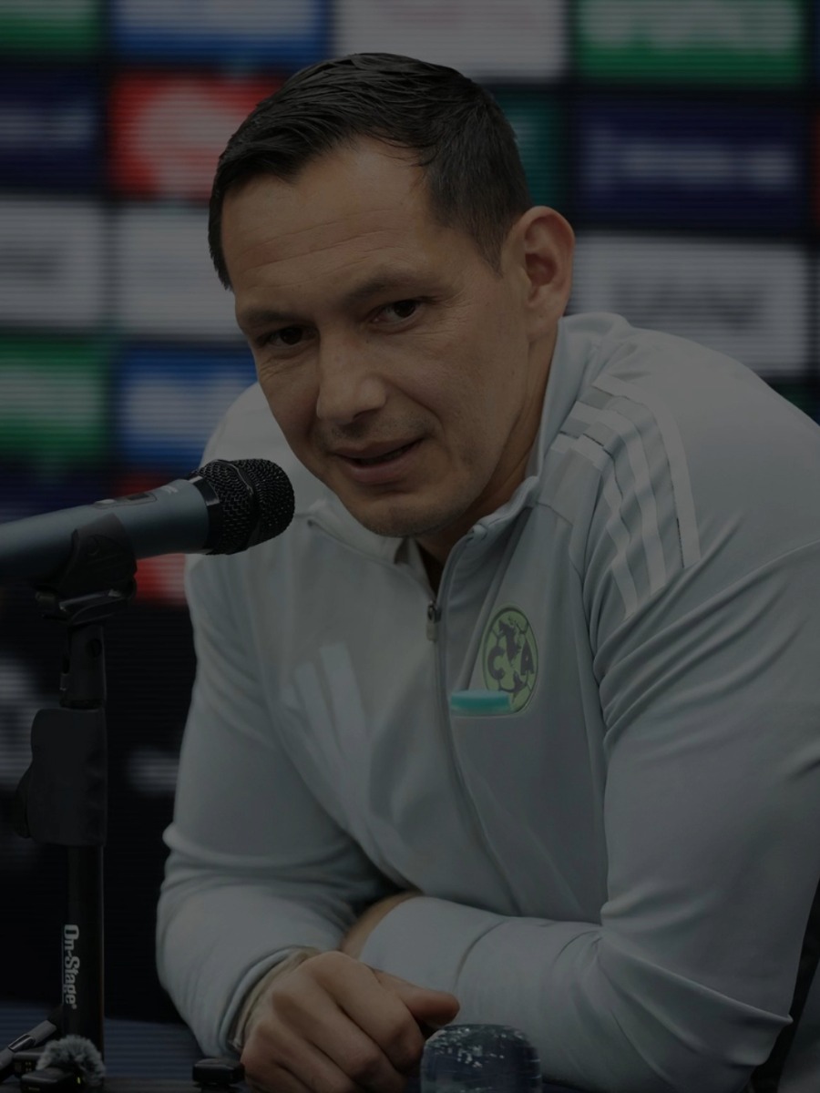 Rodolfo Cota de Club América en conferencia de prensa previa a la vuelta ante Nashville SC en el Estadio Banorte — Concacaf Champions Cup 2026