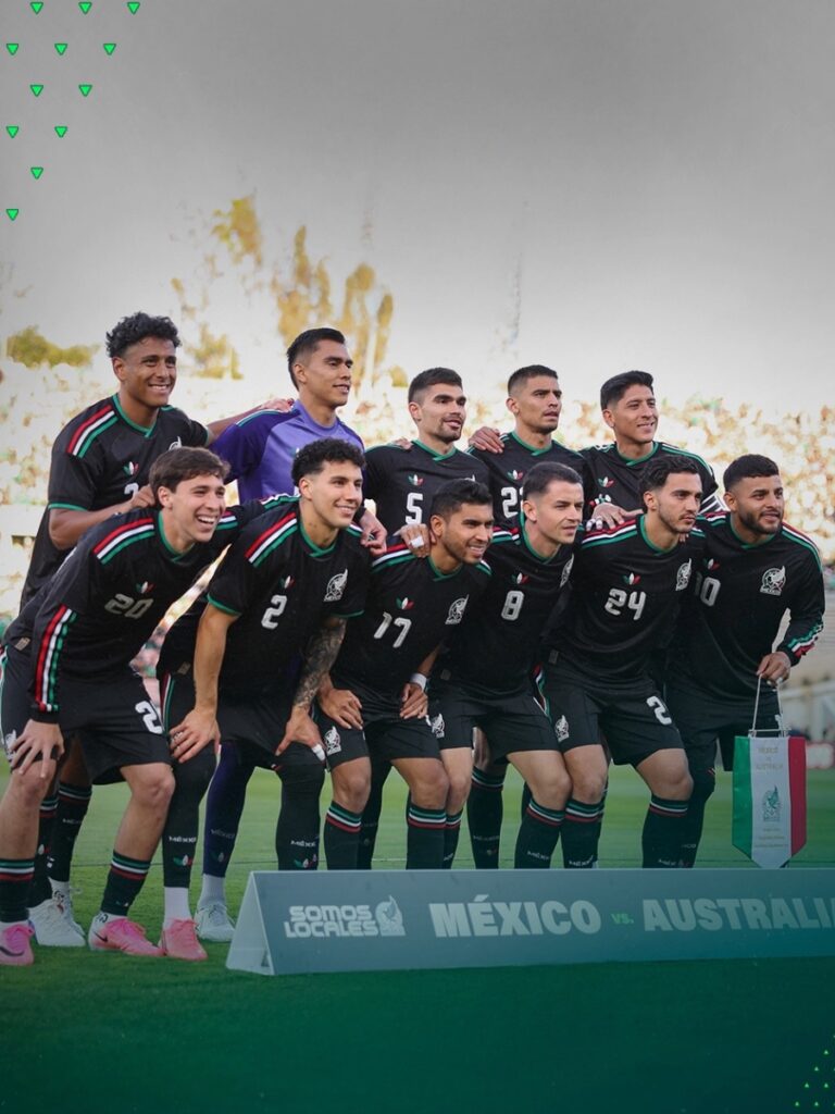 Once inicial de la Selección Mexicana ante Australia en Pasadena