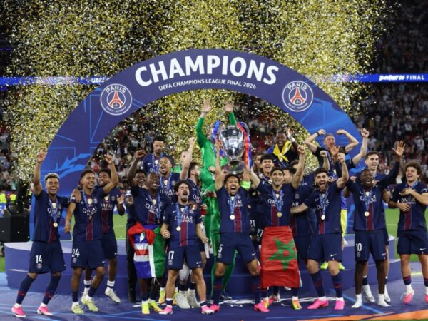 PSG celebra el título de la UEFA Champions League 2026