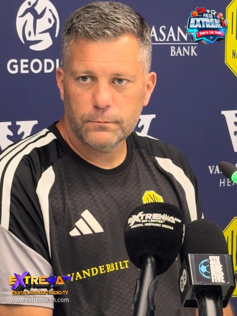 B.J. Callaghan analiza la estrategia en sala de prensa antes de que Nashville SC recibe a Sporting Kansas City