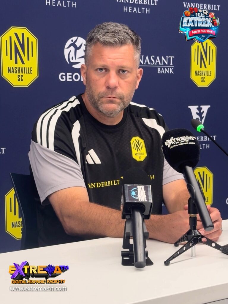 B.J. Callaghan analiza la estrategia en sala de prensa en la previa donde Nashville SC visita a Austin FC